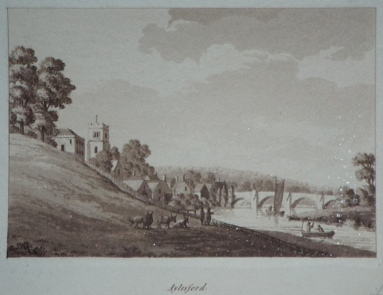 Aquatint - Aylesford. - Ireland