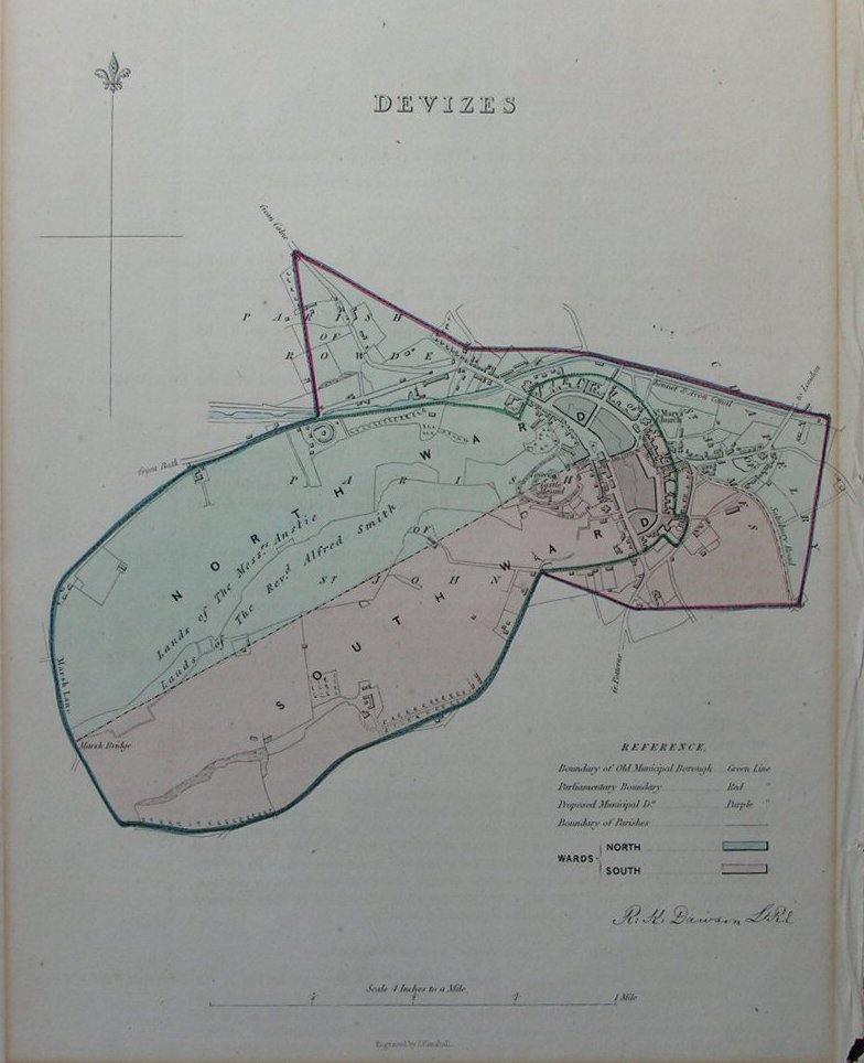 Map of Devizes - Devizes