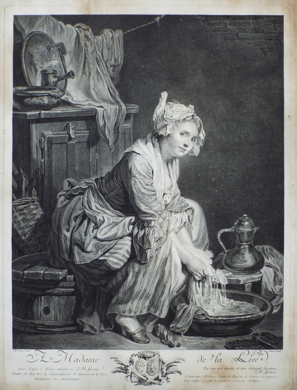 Print - A Madame de la Livee - Danzel