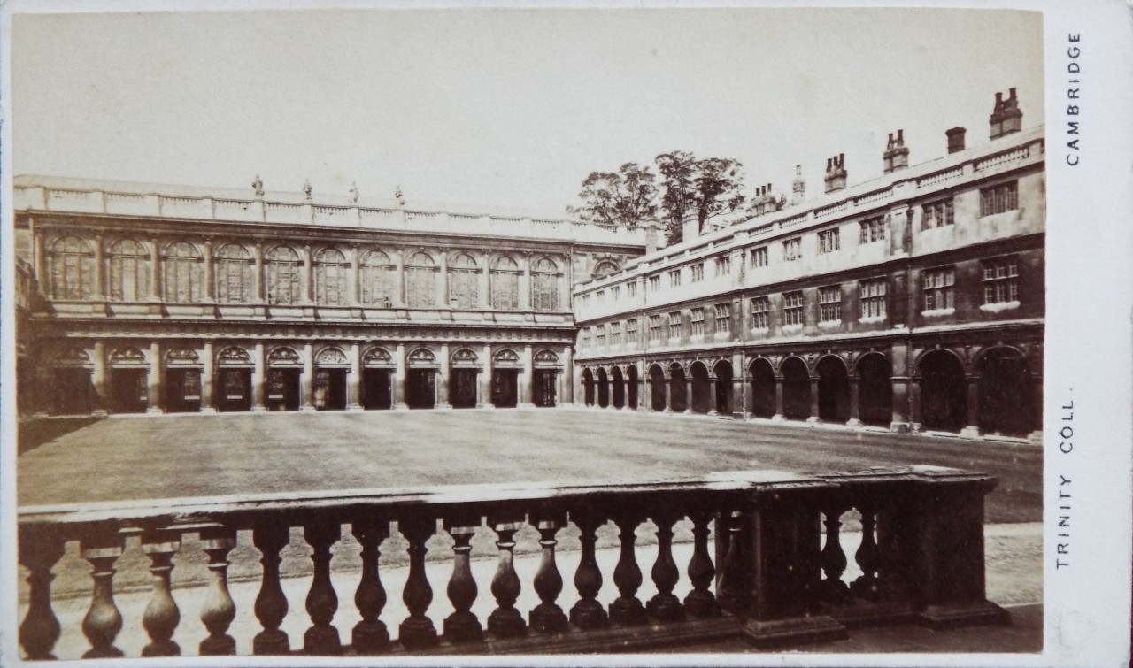 Photograph - Trinity Coll. Cambridge. Neville's Court