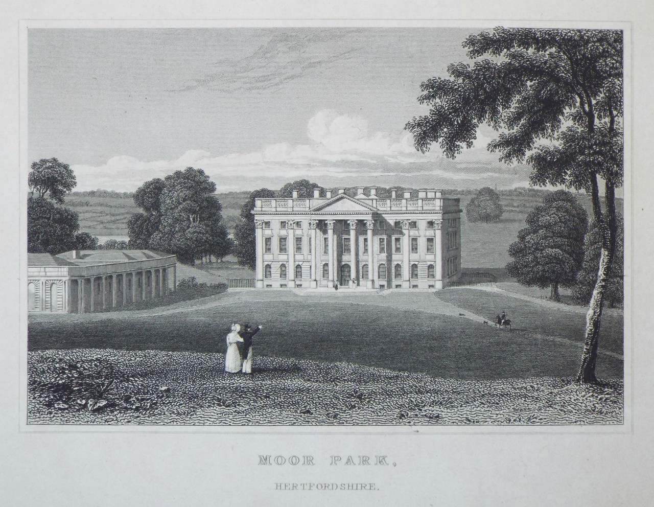 Print - Moor Park, Hertfordshire. - Warwick