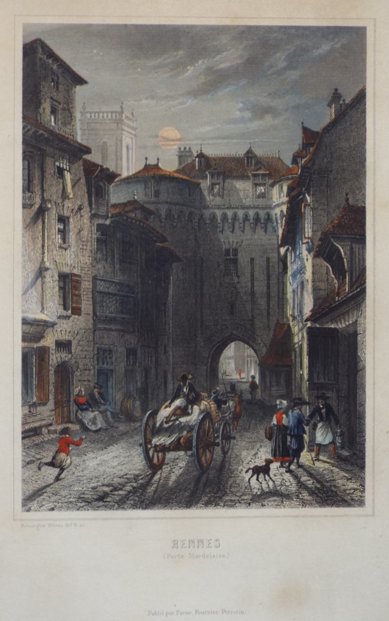 Print - Rennes. (Porte Mordelaise.) - 