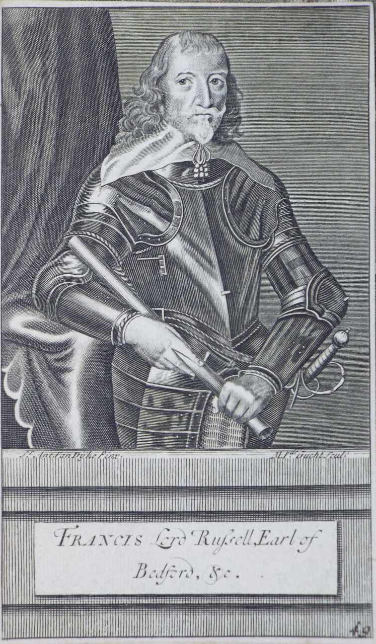 Print - Francis Lord Russell, Earl of Bedford, &c. - Van