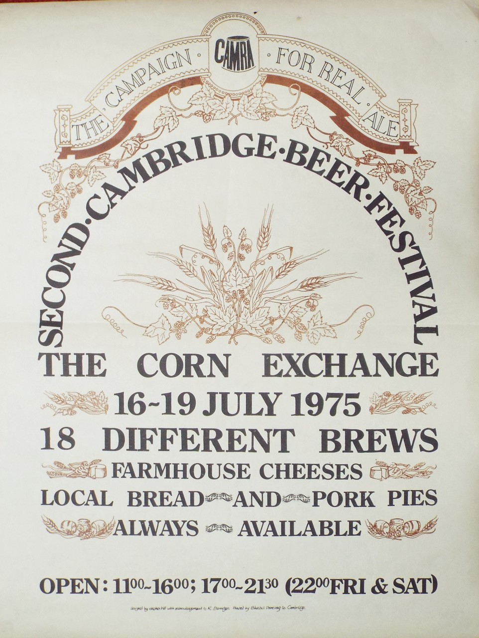 Print - Cambridge Beer Festival