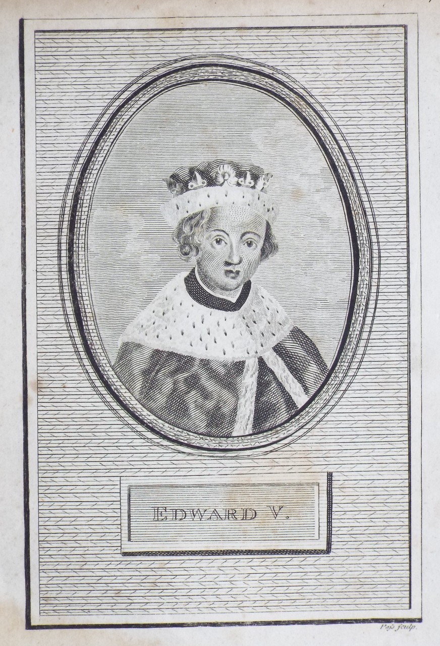 Lithograph - Edward V. - 