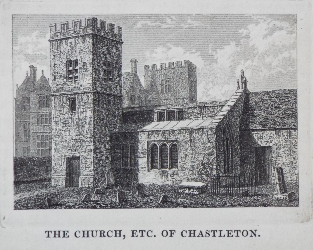Print - The Church, etc. of Chastleton.