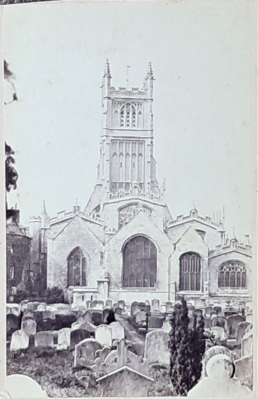 Photograph - Cirencester, The Church, from Churchyard.