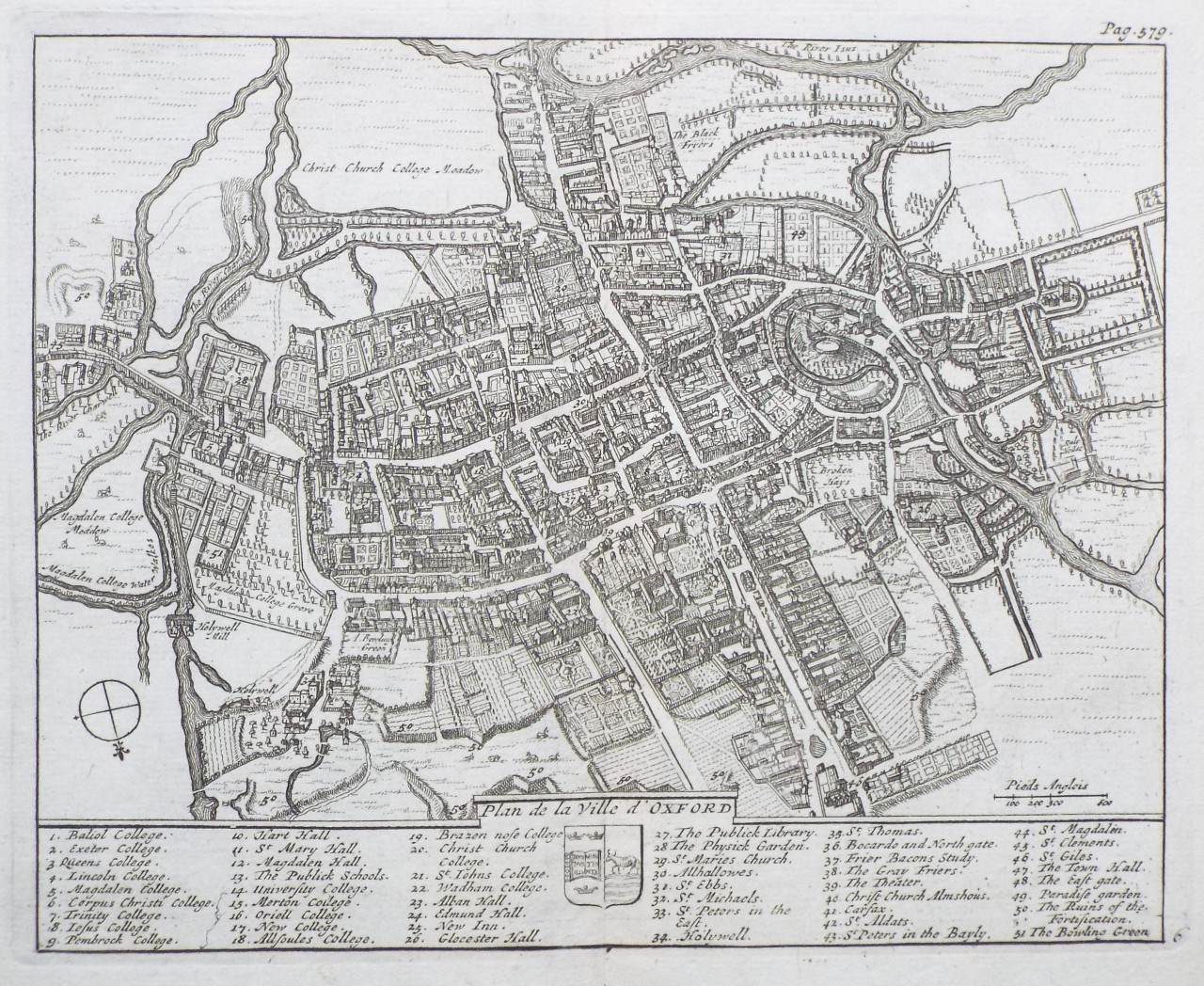 Map of Oxford - Oxford