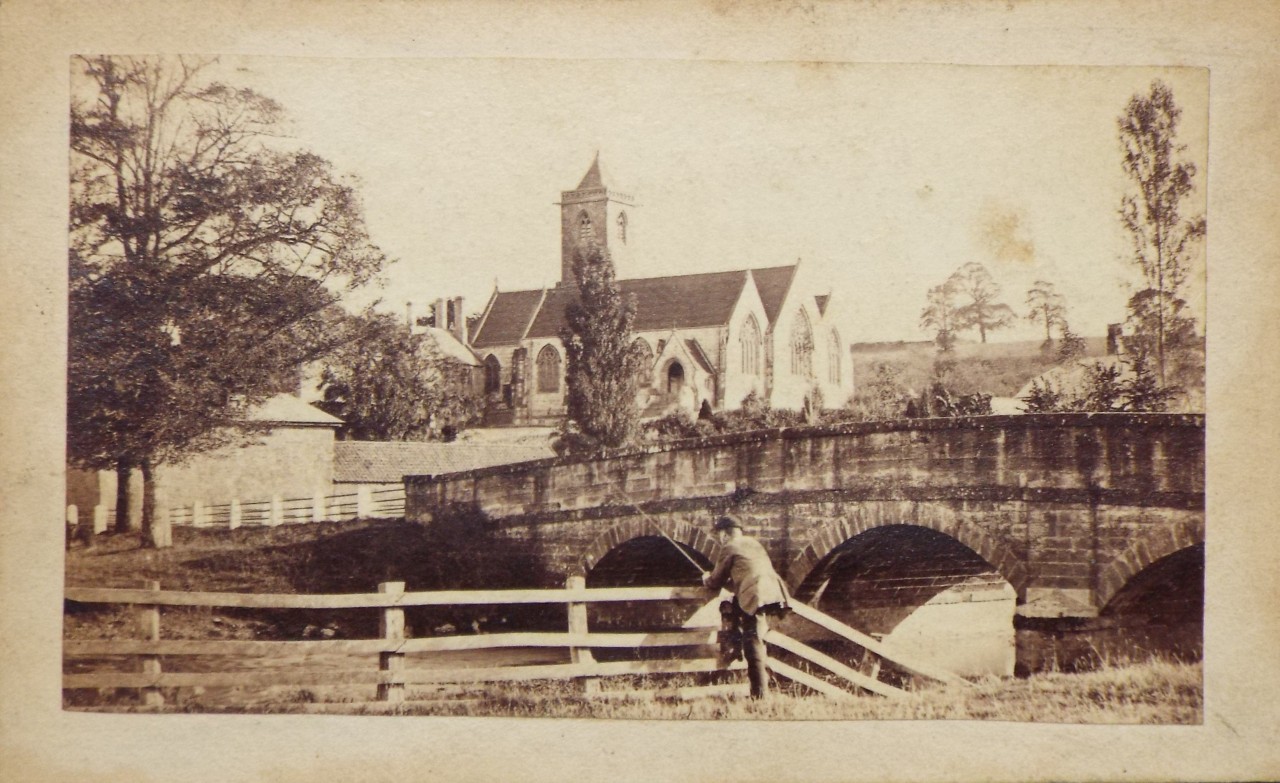 Photograph - Otterton Church & Bridge