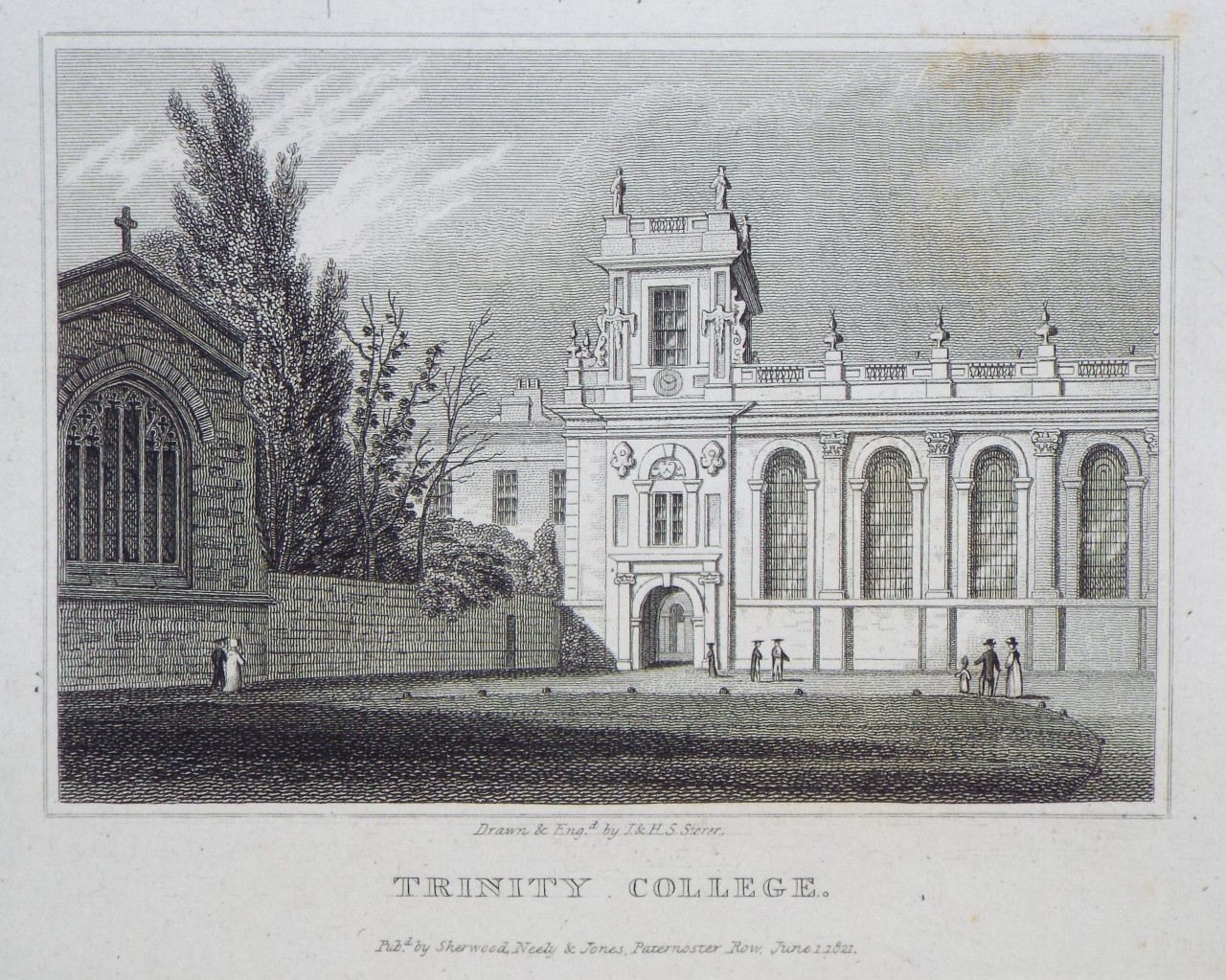 Print - Trinity College. - Storer