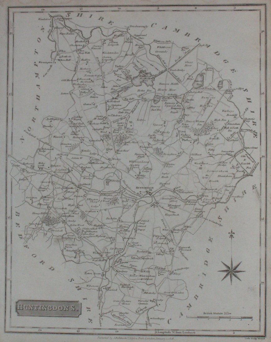 Map of Huntingdonshire - Neele