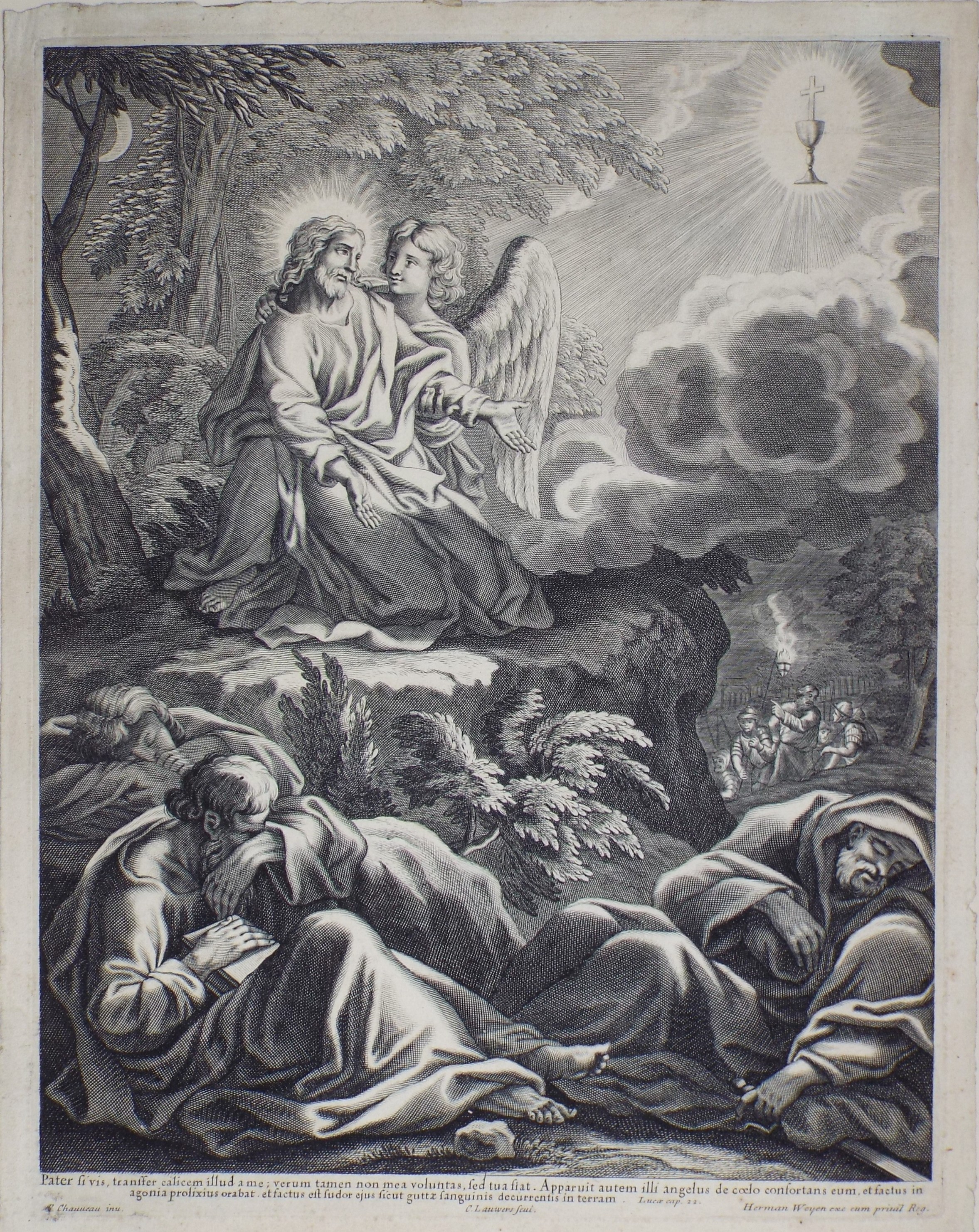 Print - Pater si vis transfer calicem illud a me - Lauwers