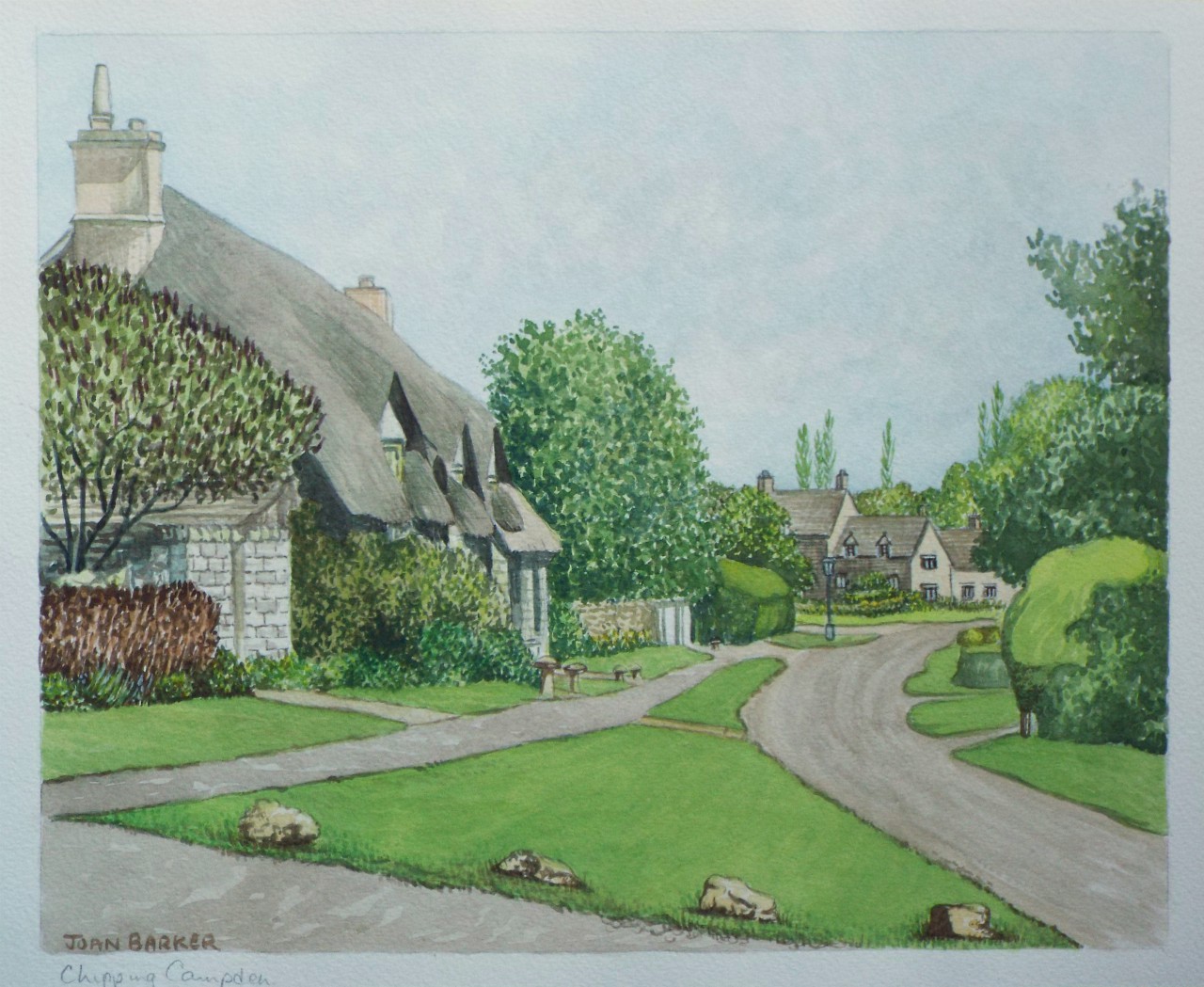 Watercolour - Chipping Campden