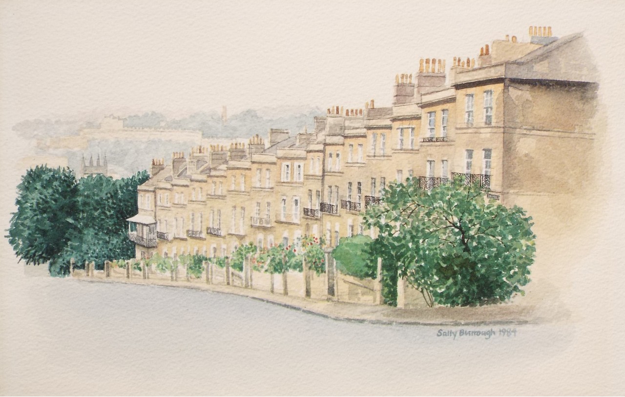 Watercolour - Raby Place