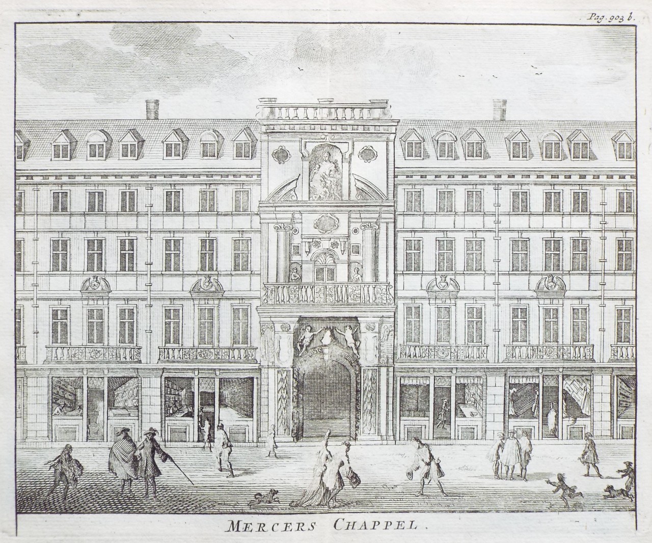 Print - Mercers Chappel.