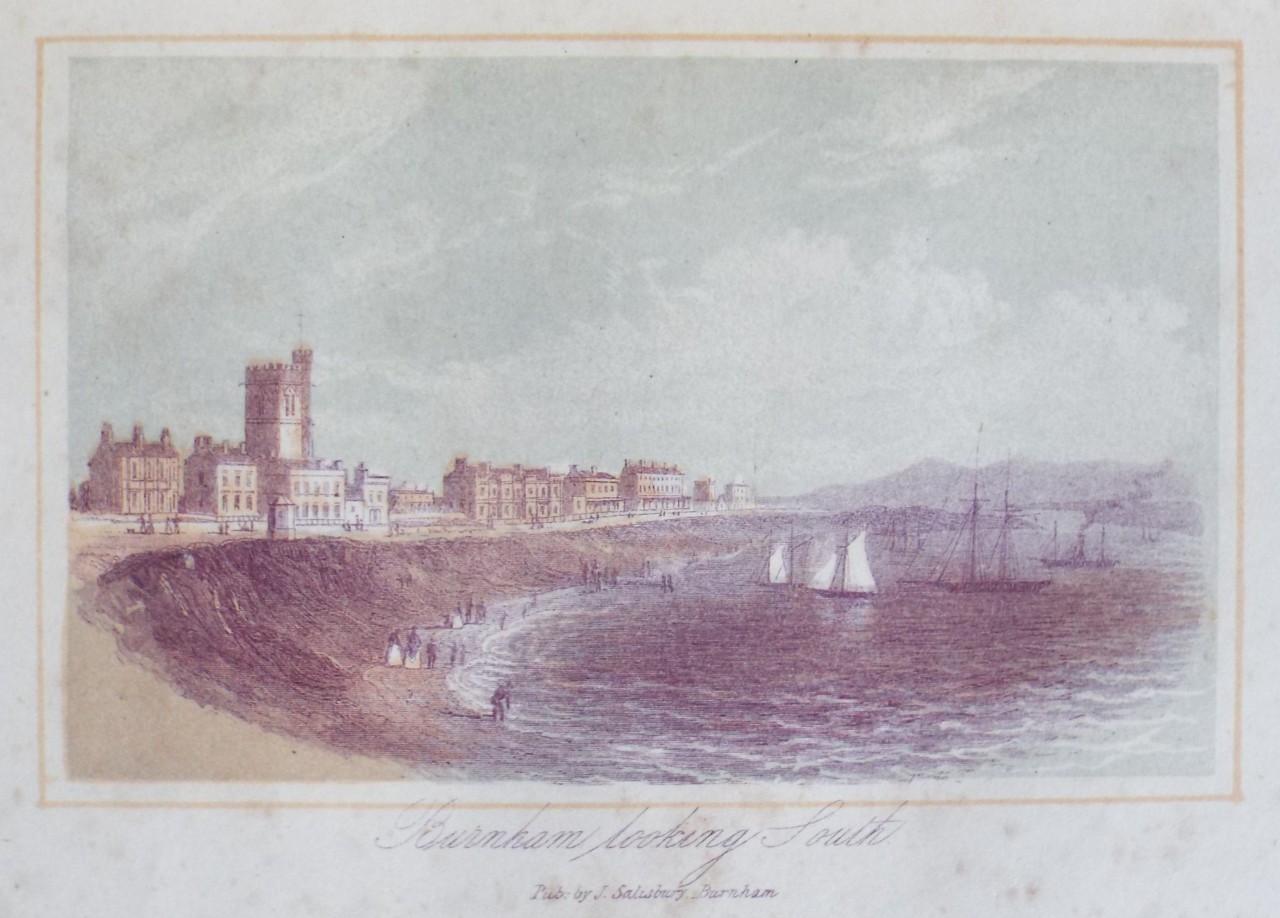 Lithograph - Burnham looking South.