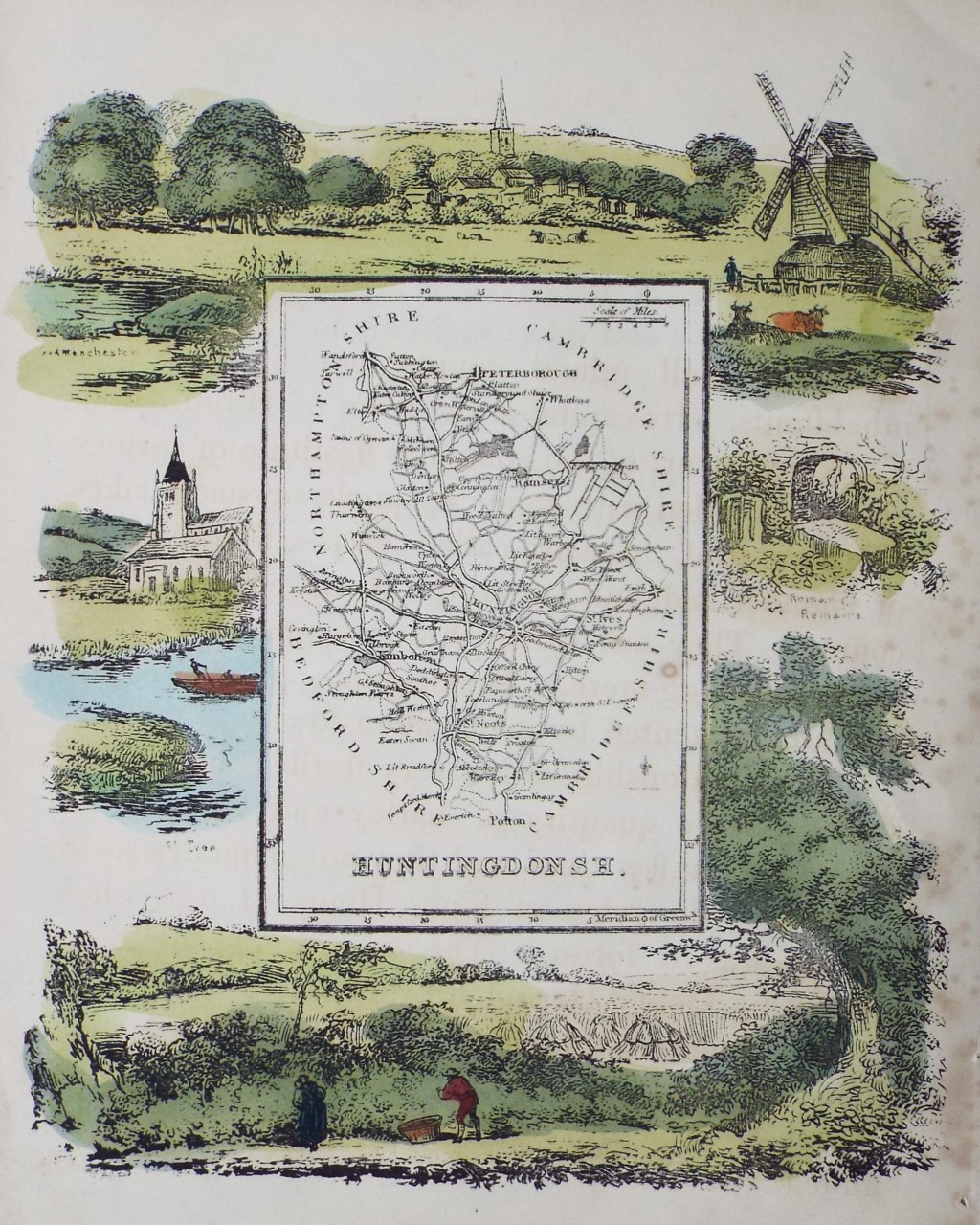 Map of Huntingdonshire