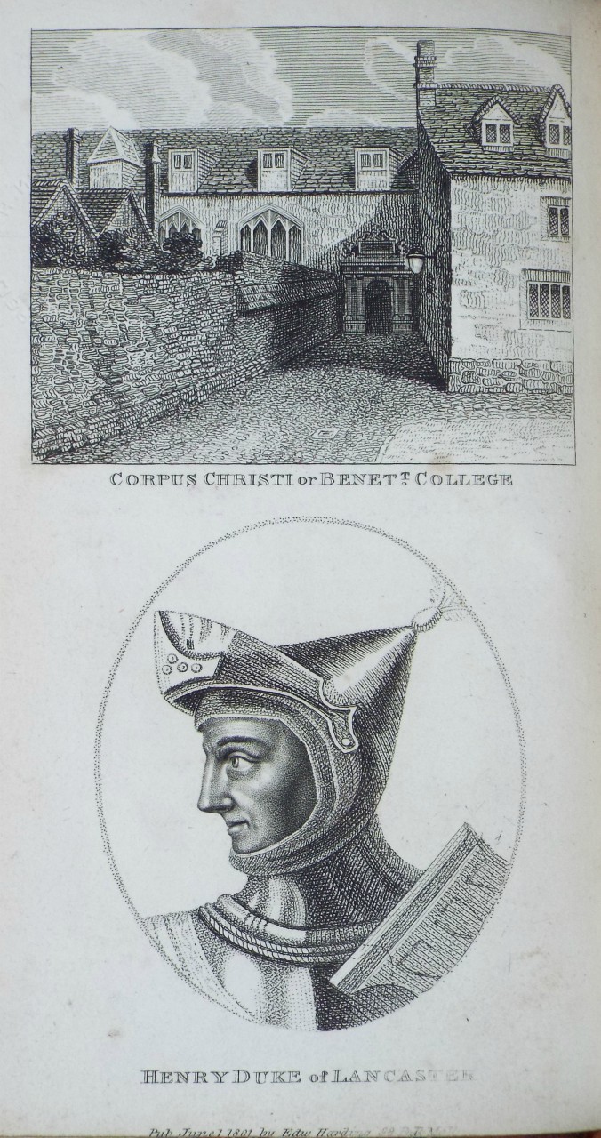 Print - Corpus Christi or Bennett. College | Henry Duke of Lancaster
