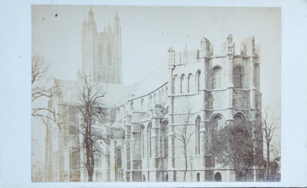 Photograph - Canterbury Cathedral from the NE