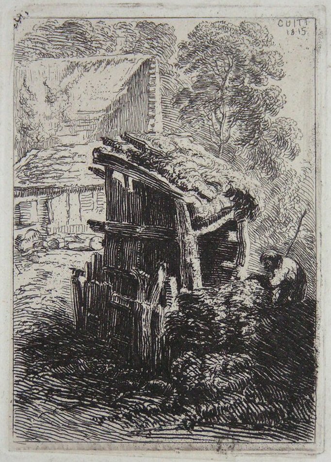 Etching - (Hut) - Cuitt