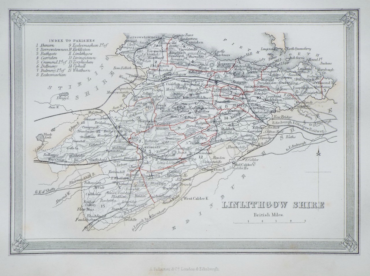 Map of Scotland - Fullarton