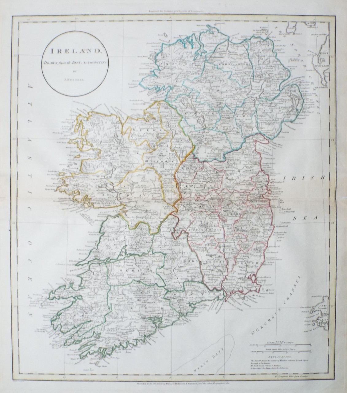 Map of Ireland