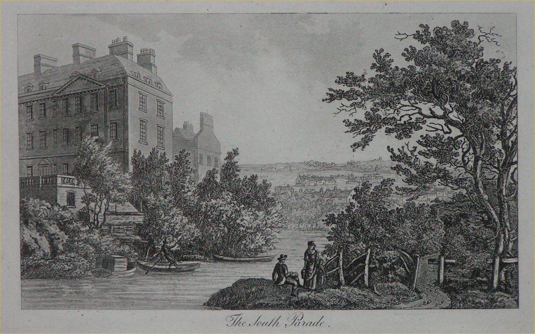 Aquatint - The South Parade - Robertson