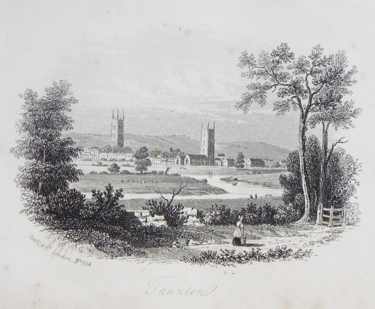 Steel Vignette - Taunton. - Rock