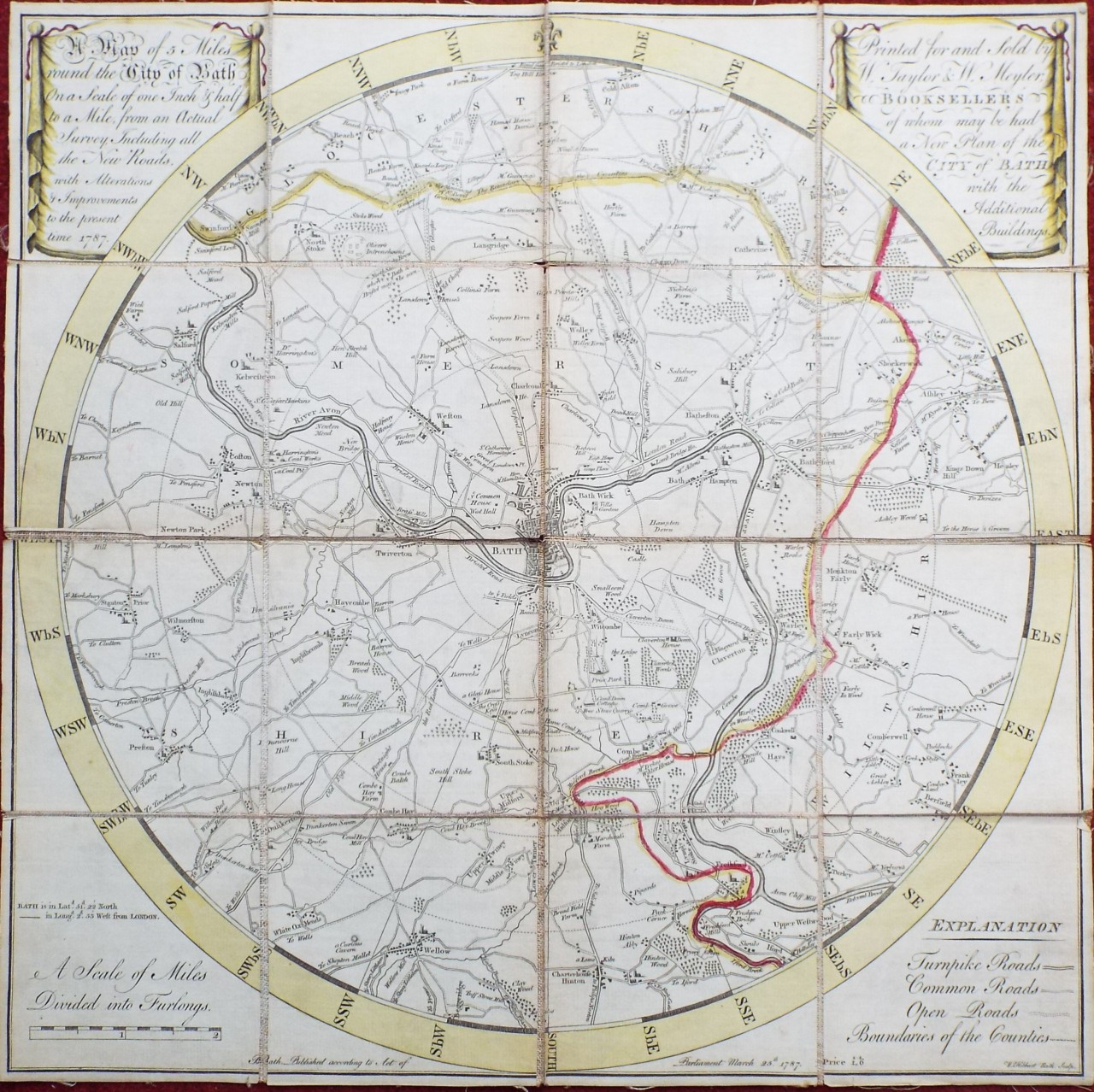 Map of Bath - Bath