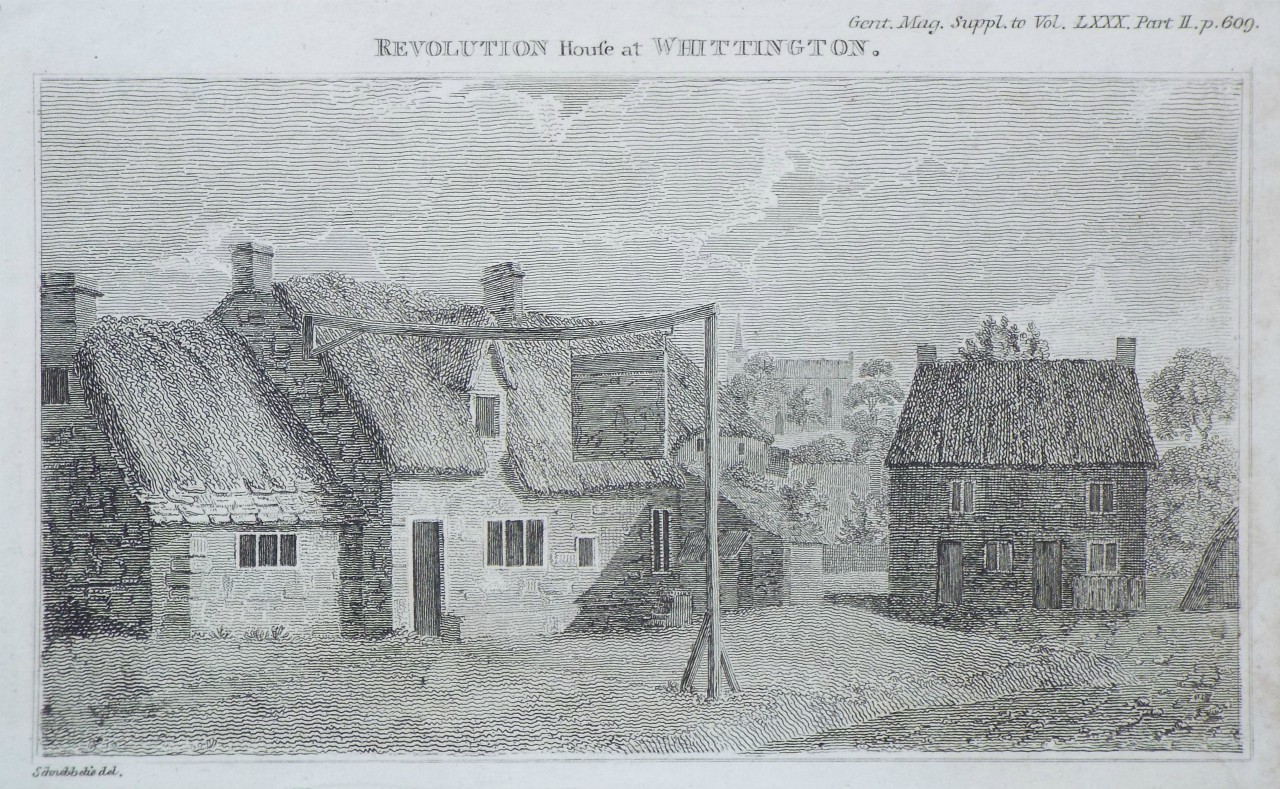 Print - Revolution House at Whittington.