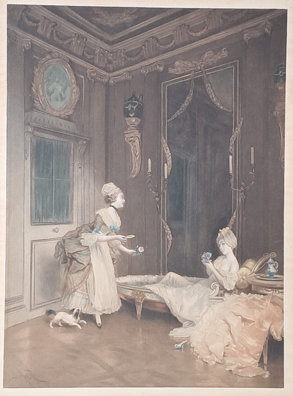 Photogravure - In the Boudoir
