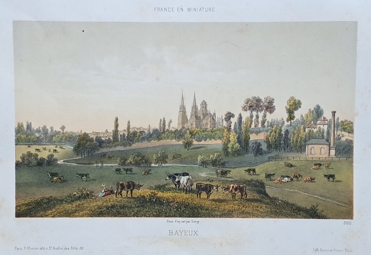 Lithograph - Bayeux. - 