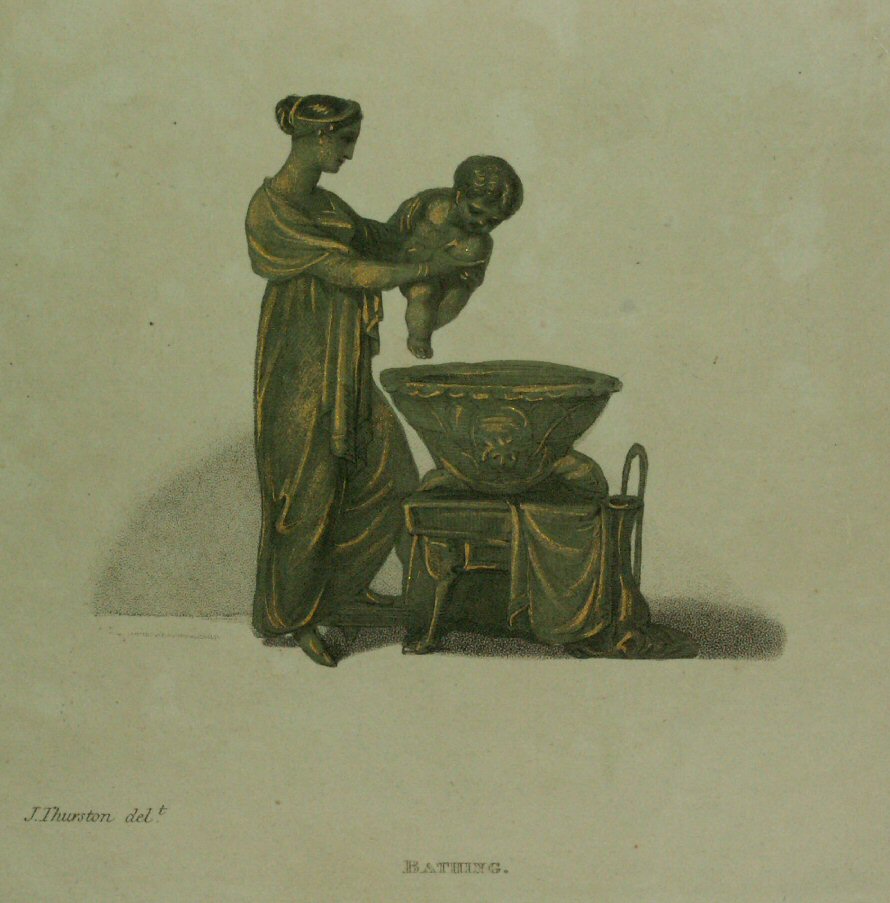 Aquatint - Bathing.