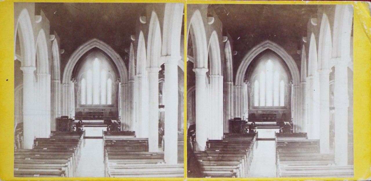 Photograph - Interior of Highworth Church