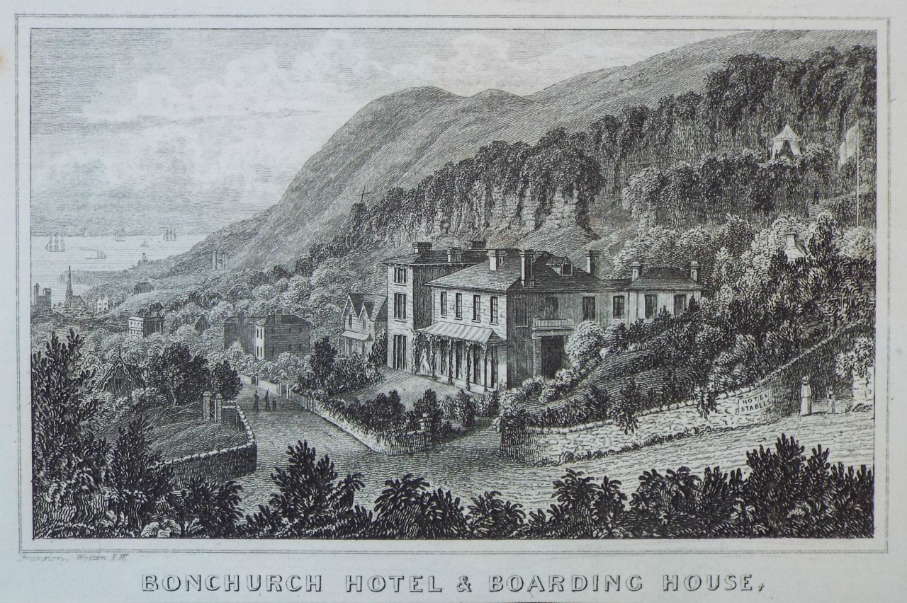 Print - Bonchurch Hotel & Boarding House