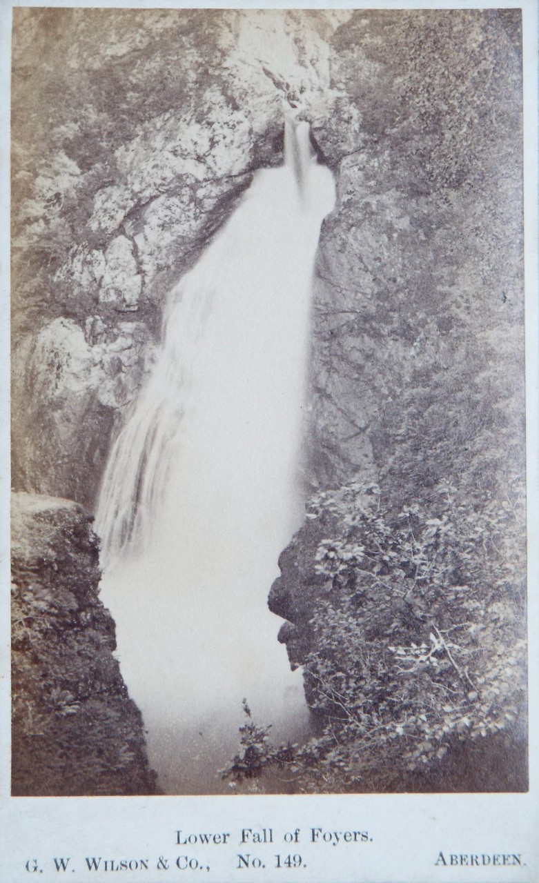 Photograph - Lower Fall of Foyers.