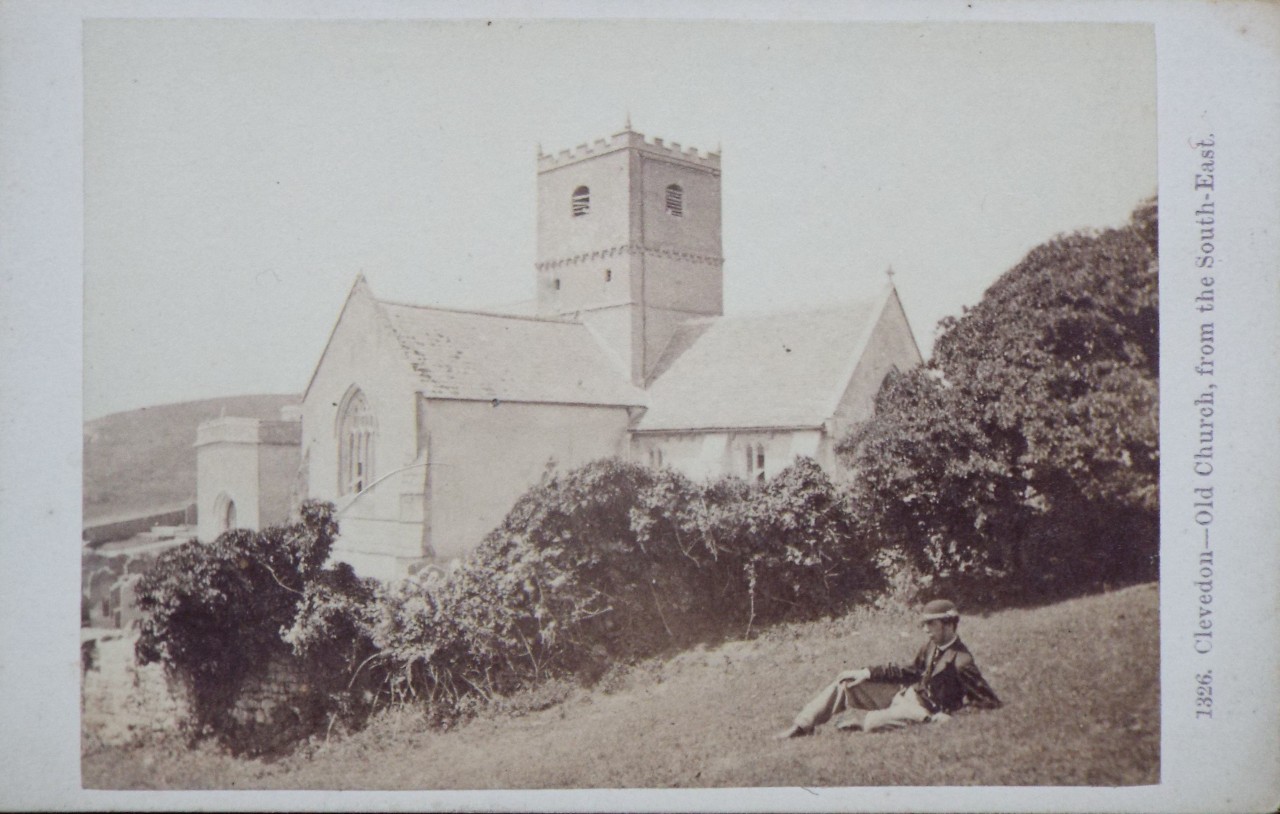 Photograph - Clevedon - Old Church, from the South-East.