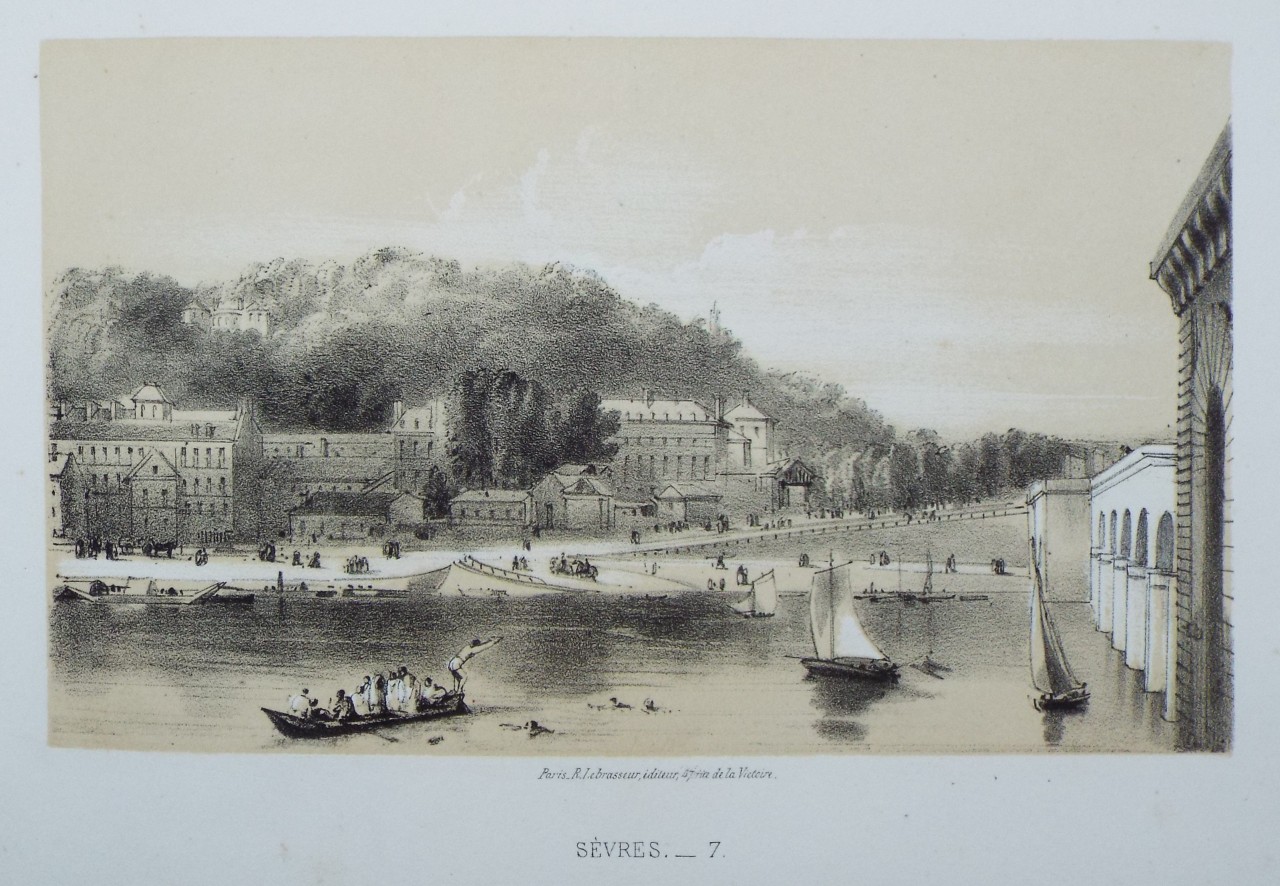 Lithograph - Sevres. - 