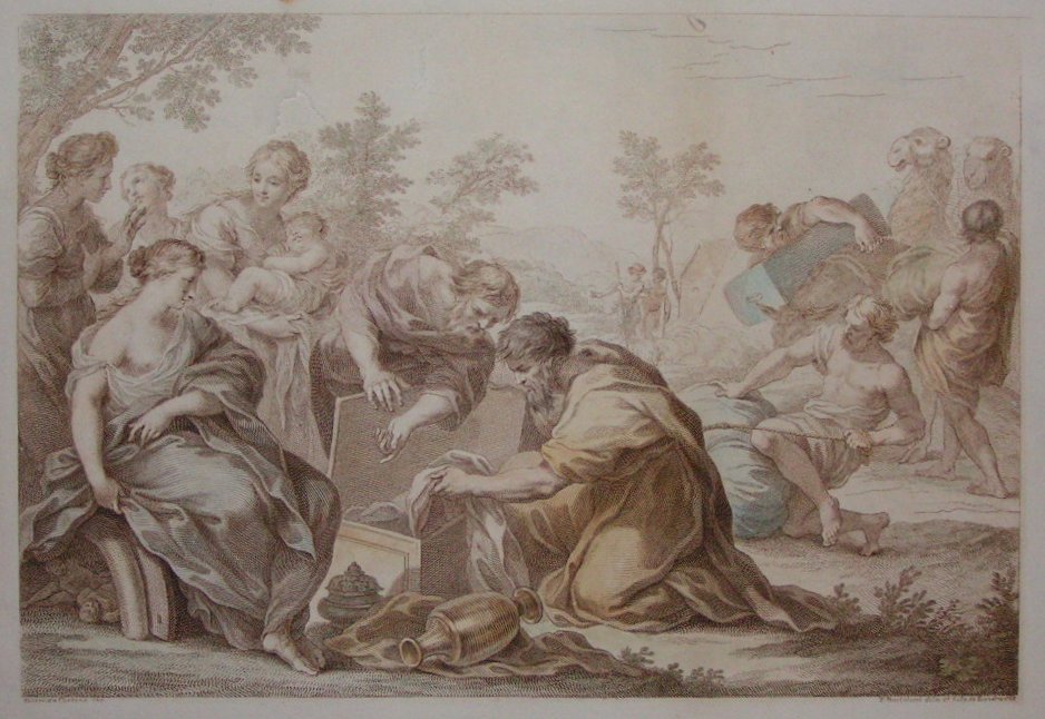 Etching - Untitled - Bartolozzi