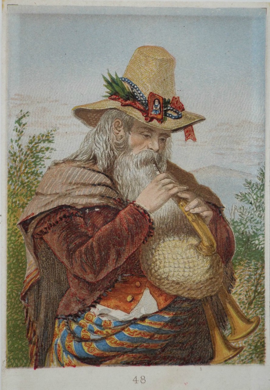 Baxter - Man Playing Bagpipe