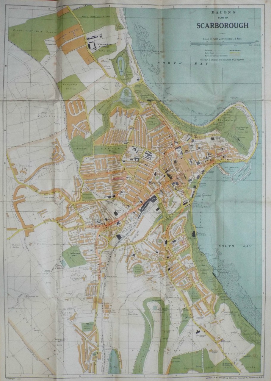 Map of Scarborough - Scarborough