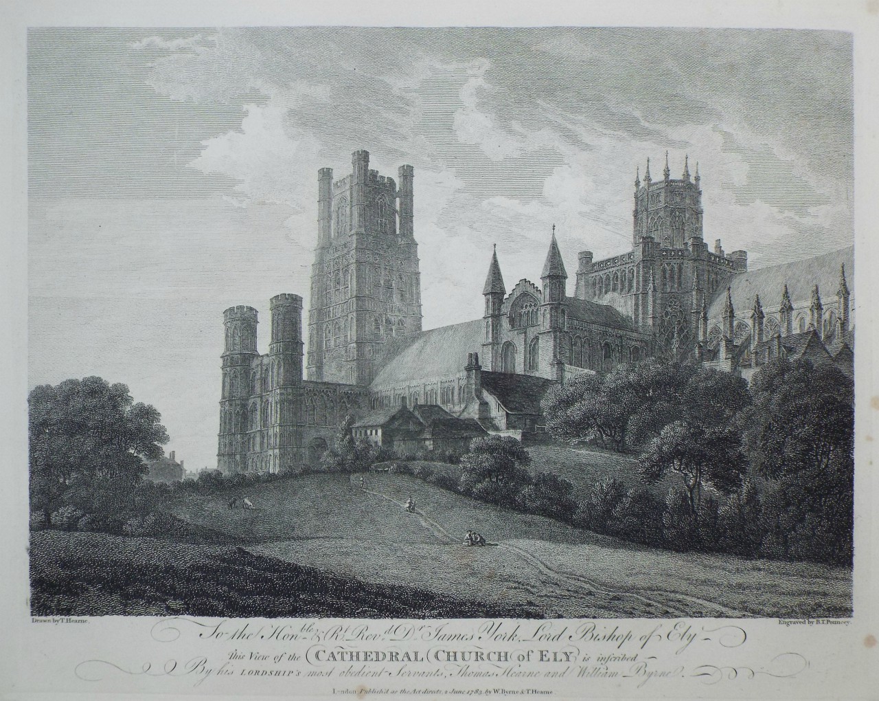 Print - Cathedral Church of Ely - Byrne