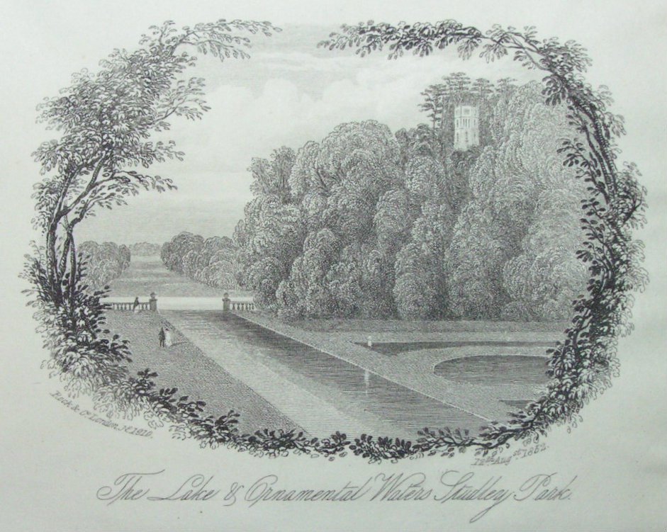 Steel Vignette - The Lake & Ornamental Waters, Studley Park. - Rock