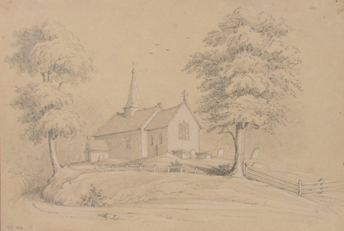 Pencil Sketch - Patney Church