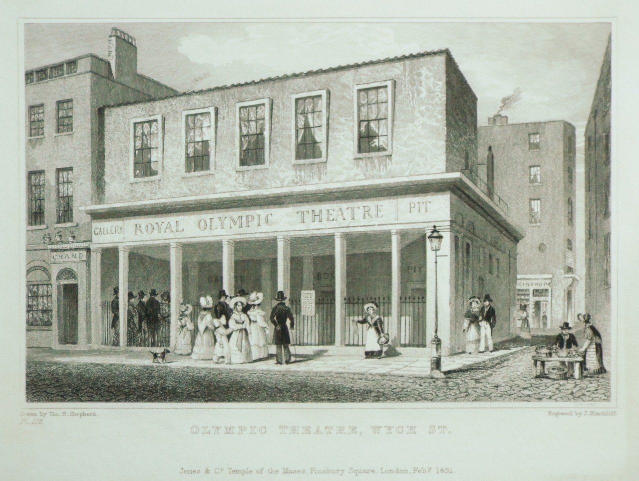 Print - Olympic Theatre, Wych St. - Hinchliff