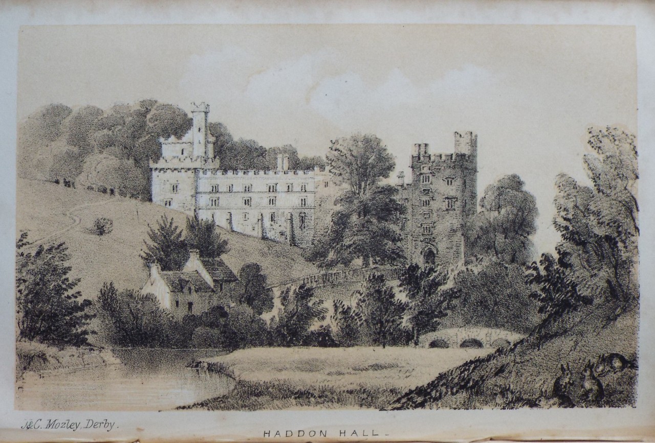 Lithograph - Haddon Hall