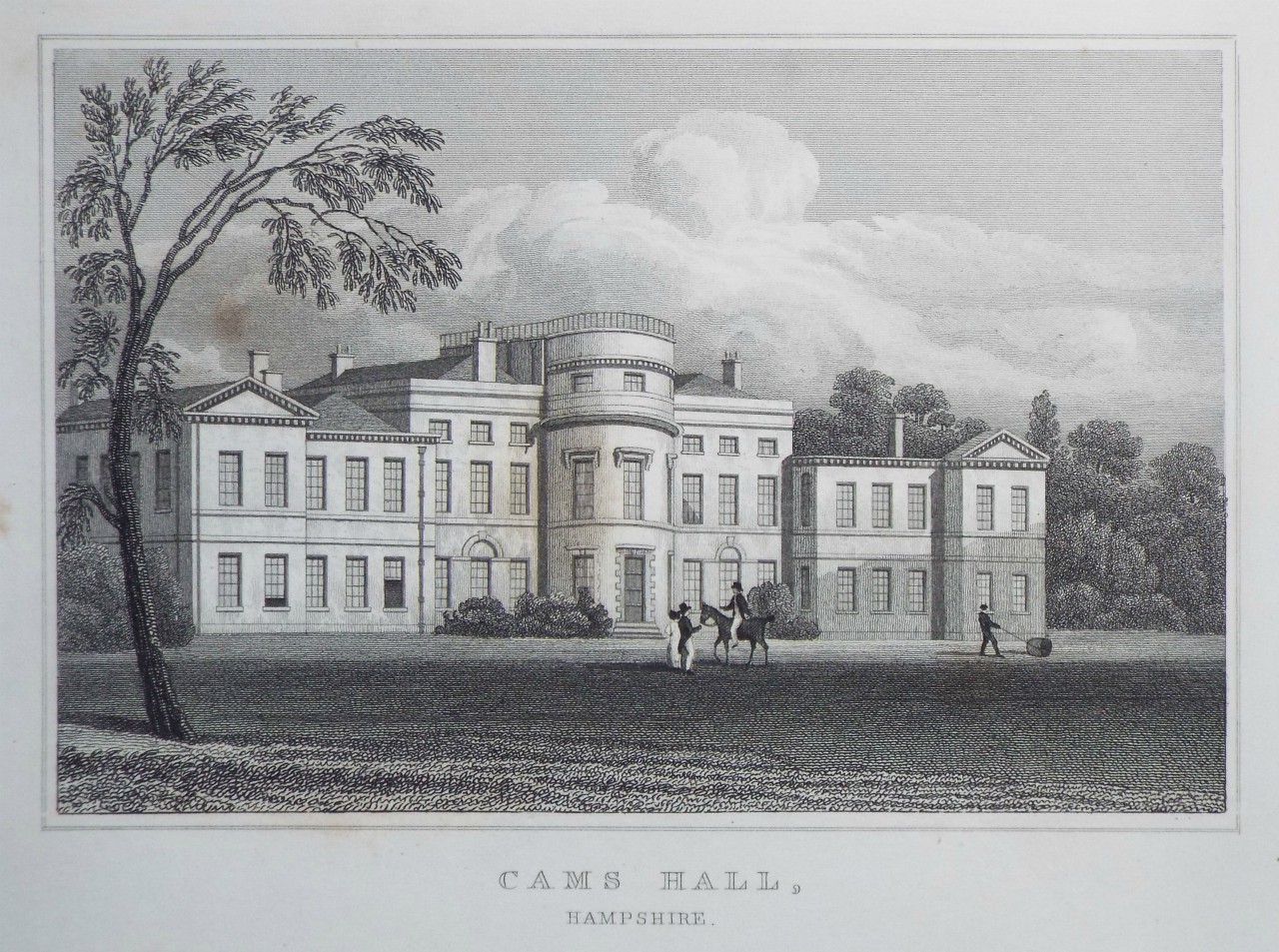 Print - Cams Court, Hampshire. - Bond