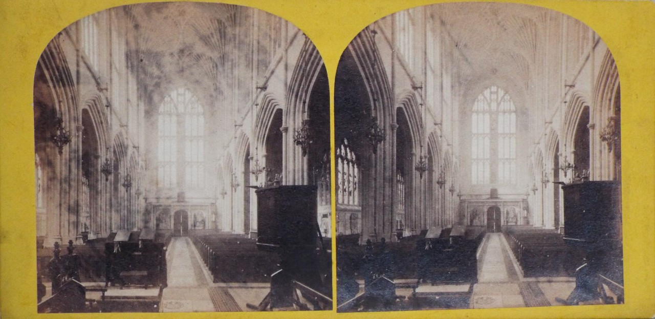 Photograph - Nave, Bath Abbey