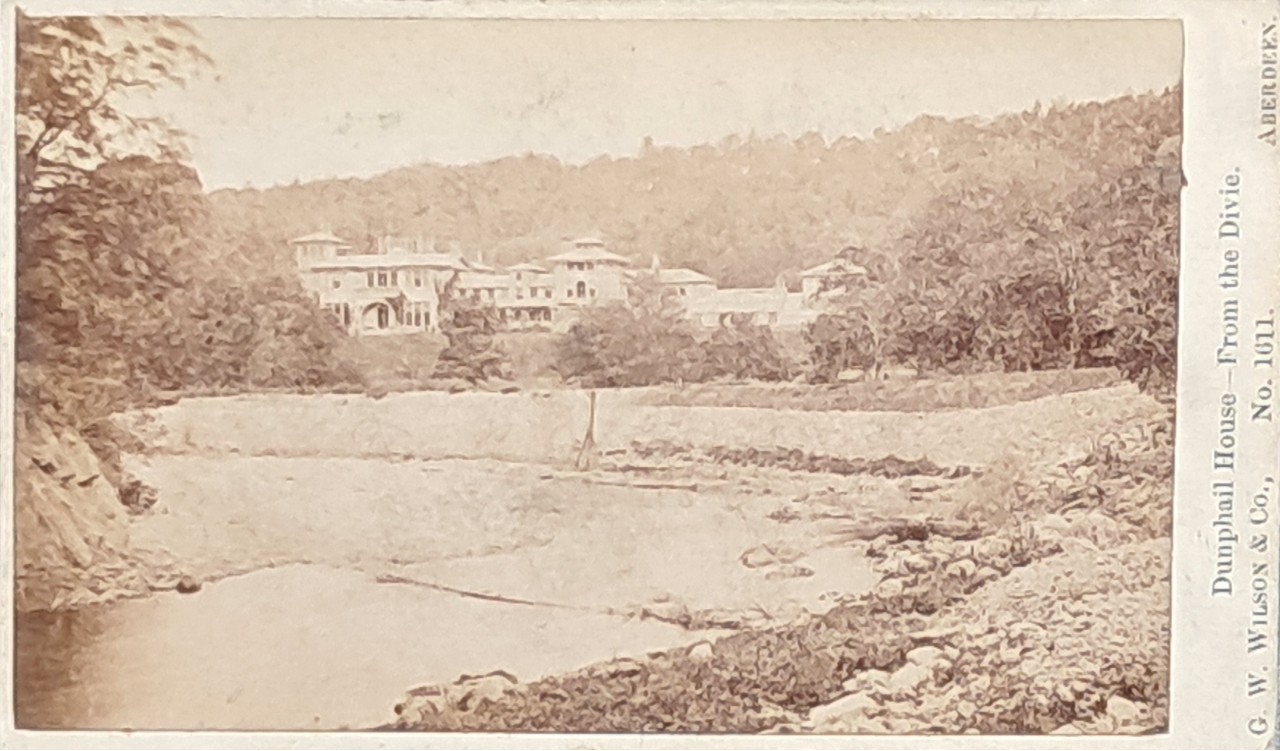 Photograph - Dunphail House - From the Divie.