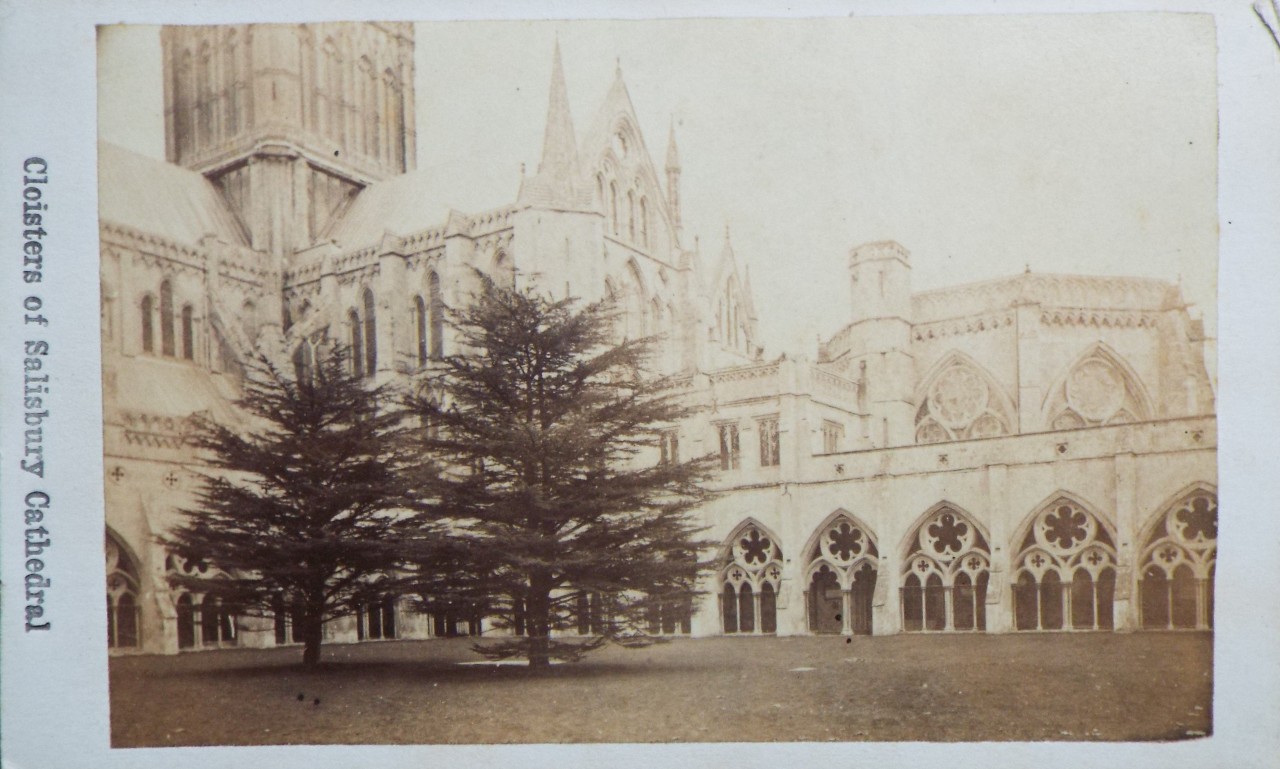 Photograph - Cloisters of Salisbury Cathedral